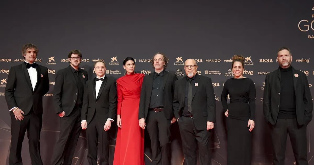 Cine español protesta por Palestina en los Premios Goya y critica la violencia en Oriente Medio