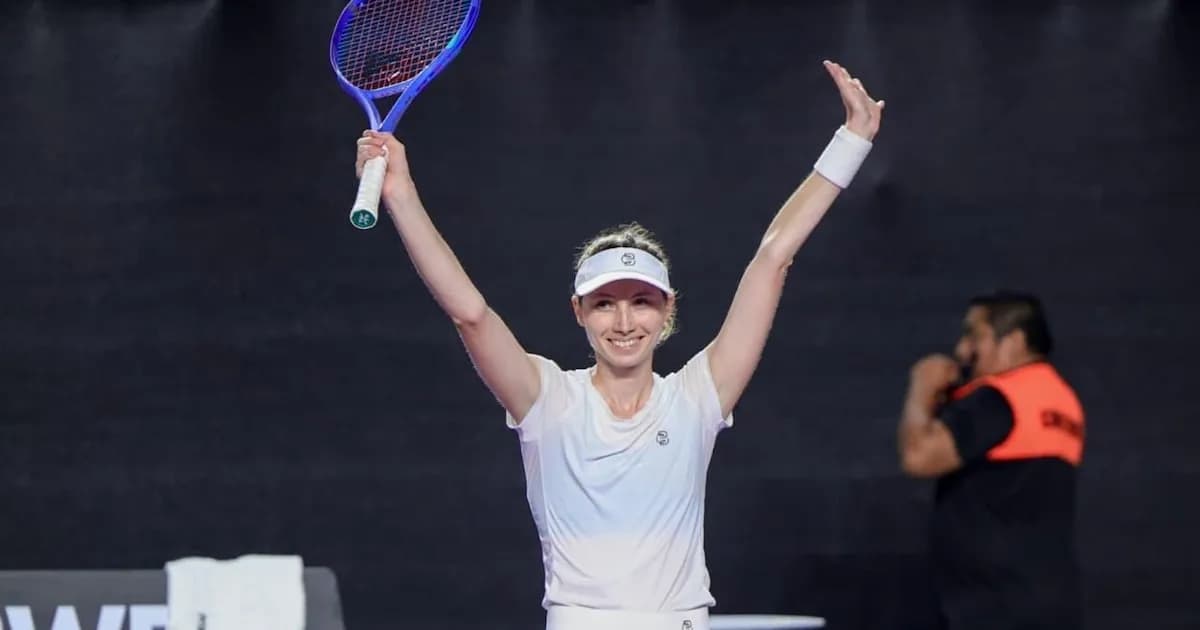 Cristina Bucsa sorprende y avanza a la final del torneo de Mérida