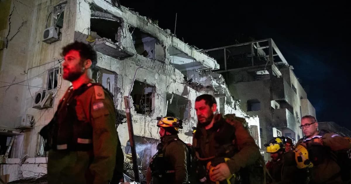 Ataques iraníes a Israel: un muerto y 456 heridos en los últimos enfrentamientos