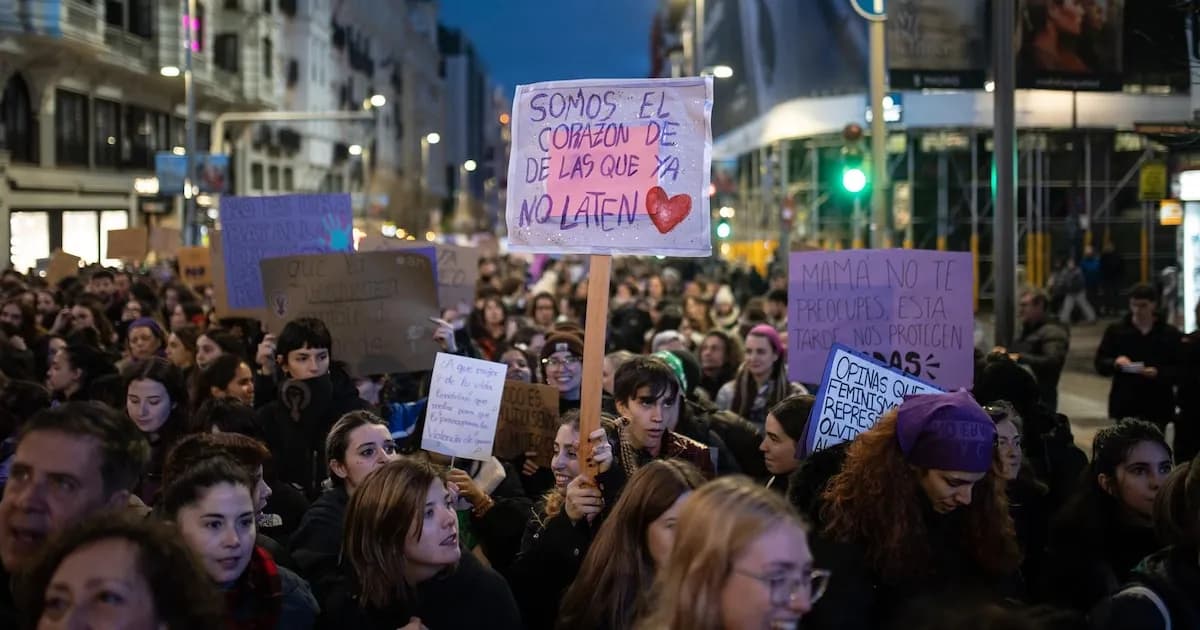 Madrid se prepara para el 8M: dos marchas feministas se disputan la calle