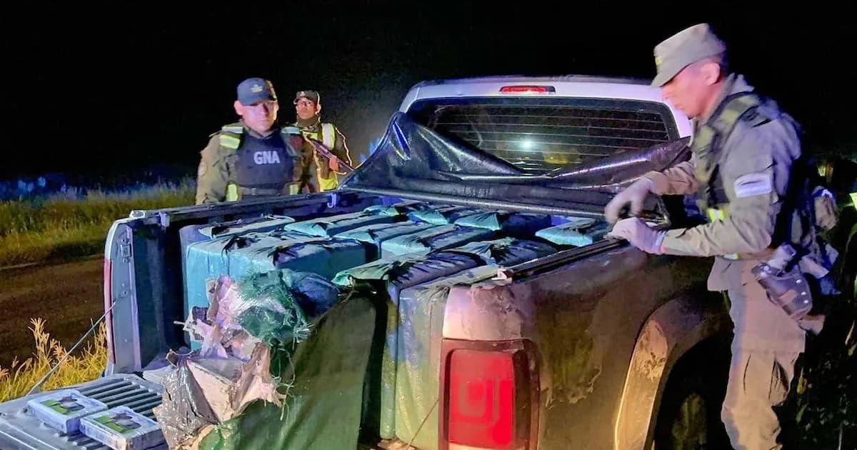 Casi 500 kilos de cocaína hallados en camioneta con sello de cebú en Santa Fe