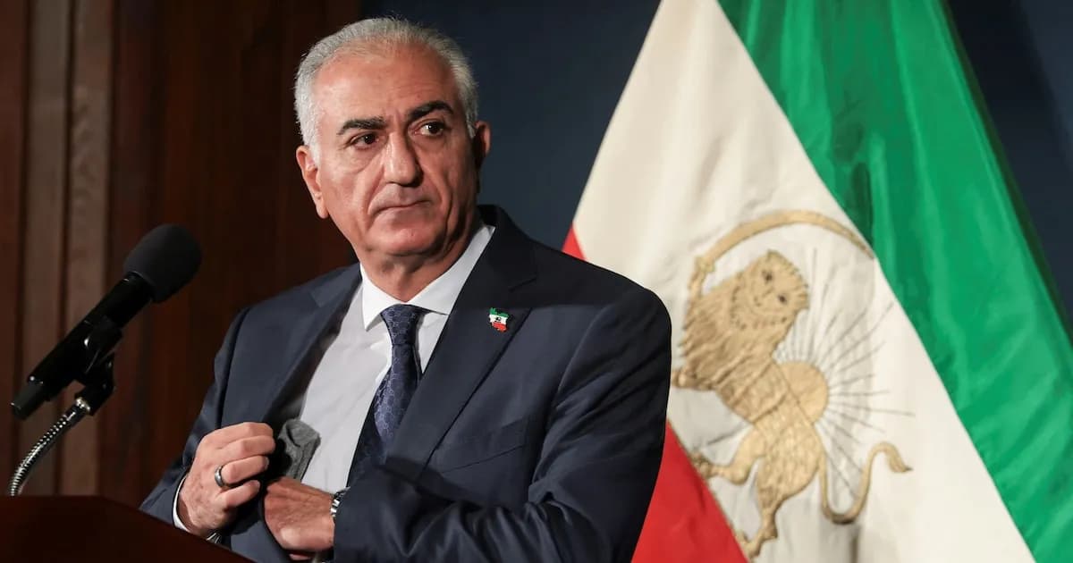 Reza Pahlavi insta a la rendición del régimen iraní: "No más sangre en las calles"