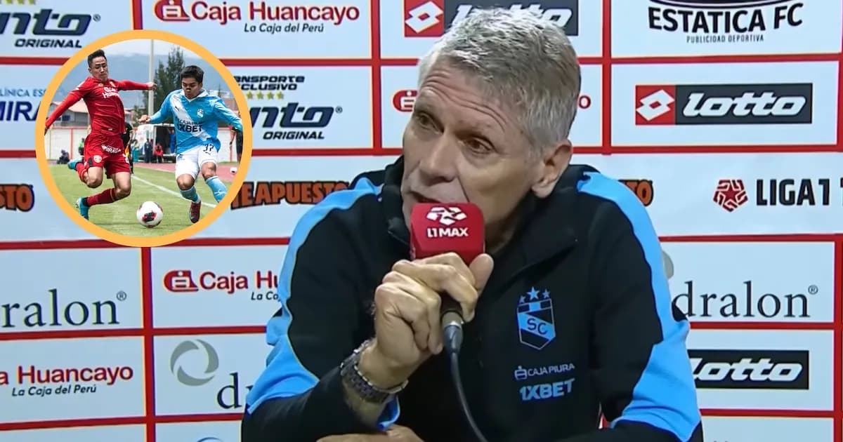 Paulo Autuori critica a su equipo tras la caída ante Sport Huancayo: "No competimos"