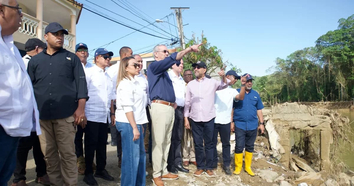 El gobierno de República Dominicana acelera ayuda tras inundaciones en Espaillat