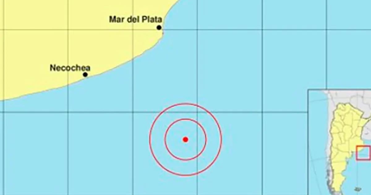 Sismo de 4.9 grados sorprende a Mar del Plata y la Costa Atlántica