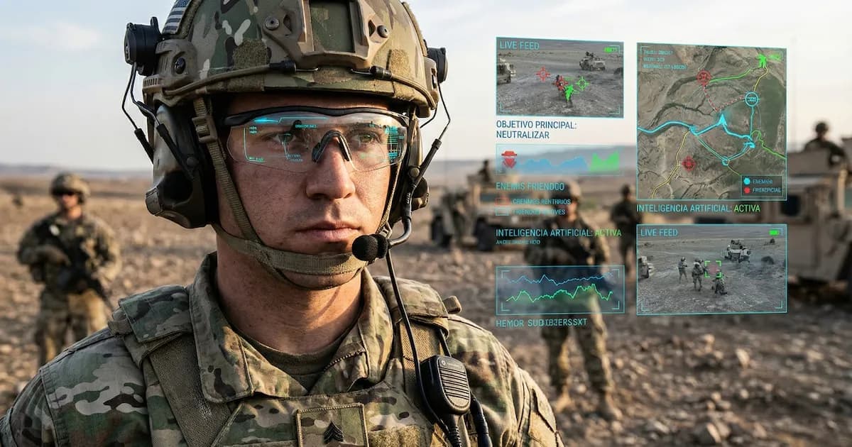 La inteligencia artificial transforma el equipamiento militar en Europa y EE. UU.