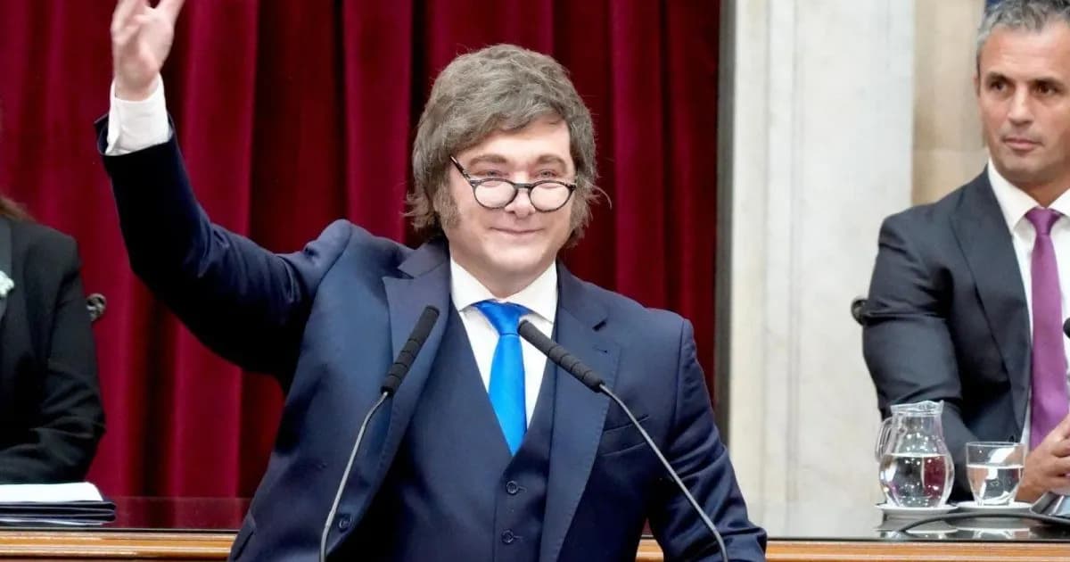 Javier Milei inauguró sesiones con un discurso polémico y tono de campaña permanente