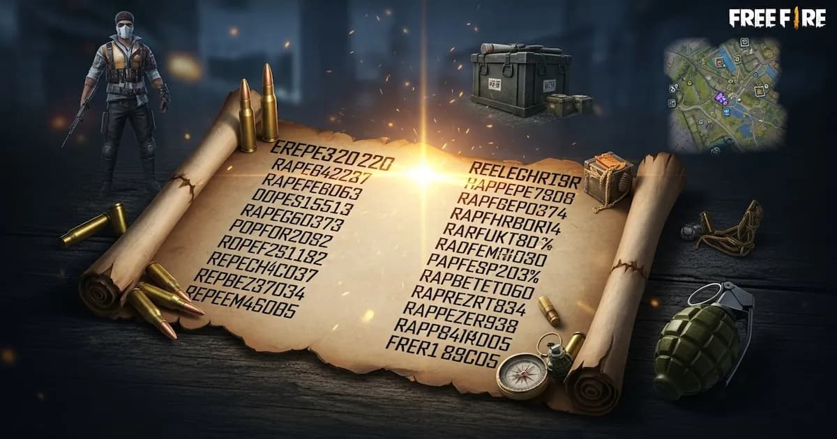 Nuevos códigos para Free Fire disponibles el 2 de marzo de 2026