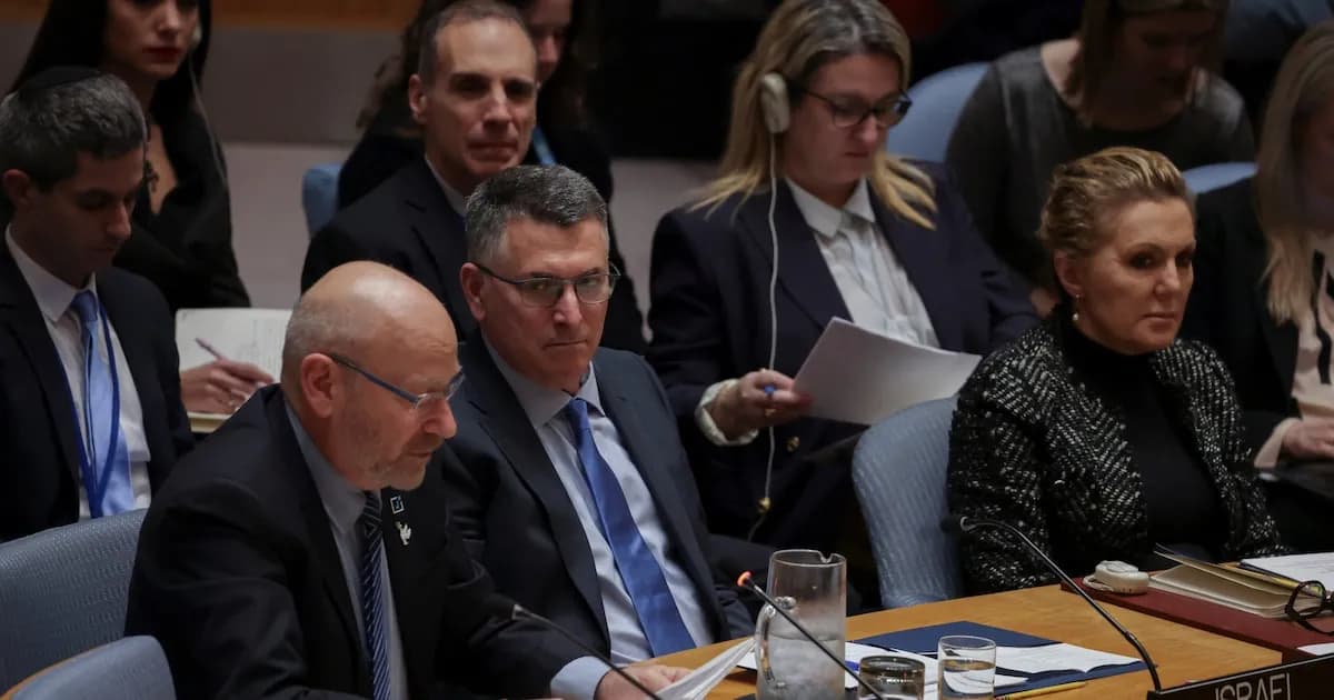 Tensión en la ONU: Israel y Reino Unido intercambian críticas sobre soberanía