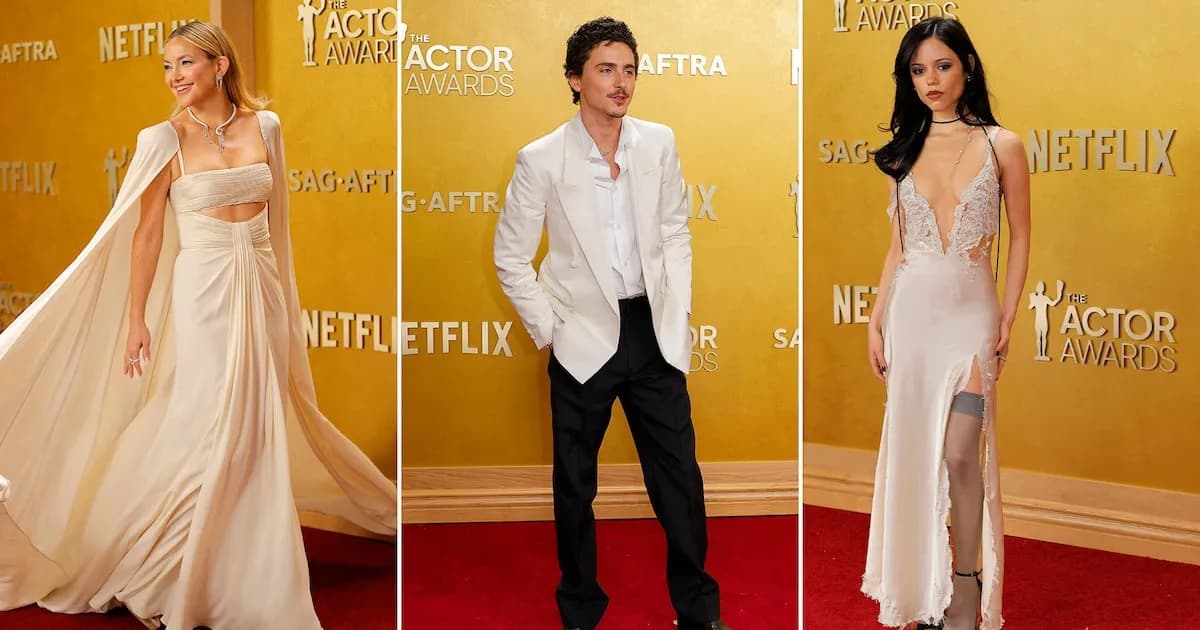 Estrellas brillan en la alfombra roja de los Actor Awards 2026 en Los Ángeles