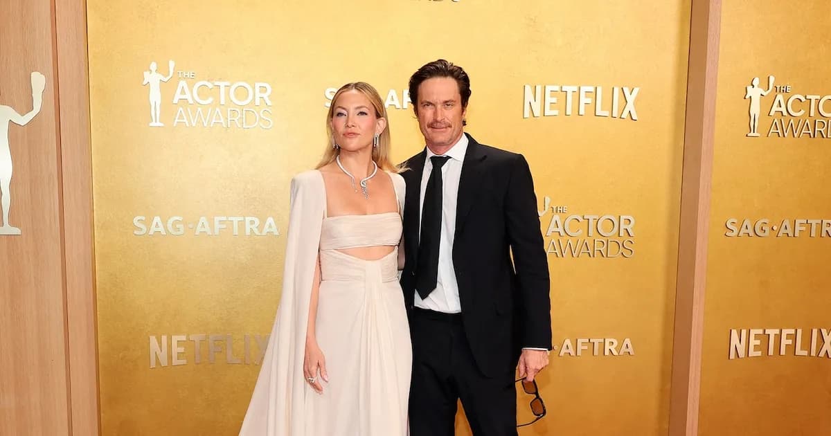 Kate Hudson sorprende en los Actor Awards 2026 con la compañía de su hermano Oliver