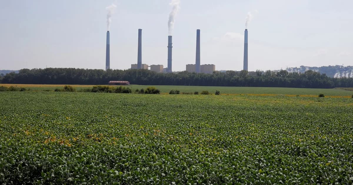 Aumento de emisiones de carbono en EE.UU. por resurgimiento del carbón en 2025