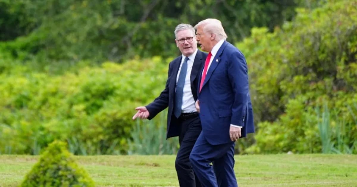 Trump critica el deterioro de la relación entre Estados Unidos y Reino Unido