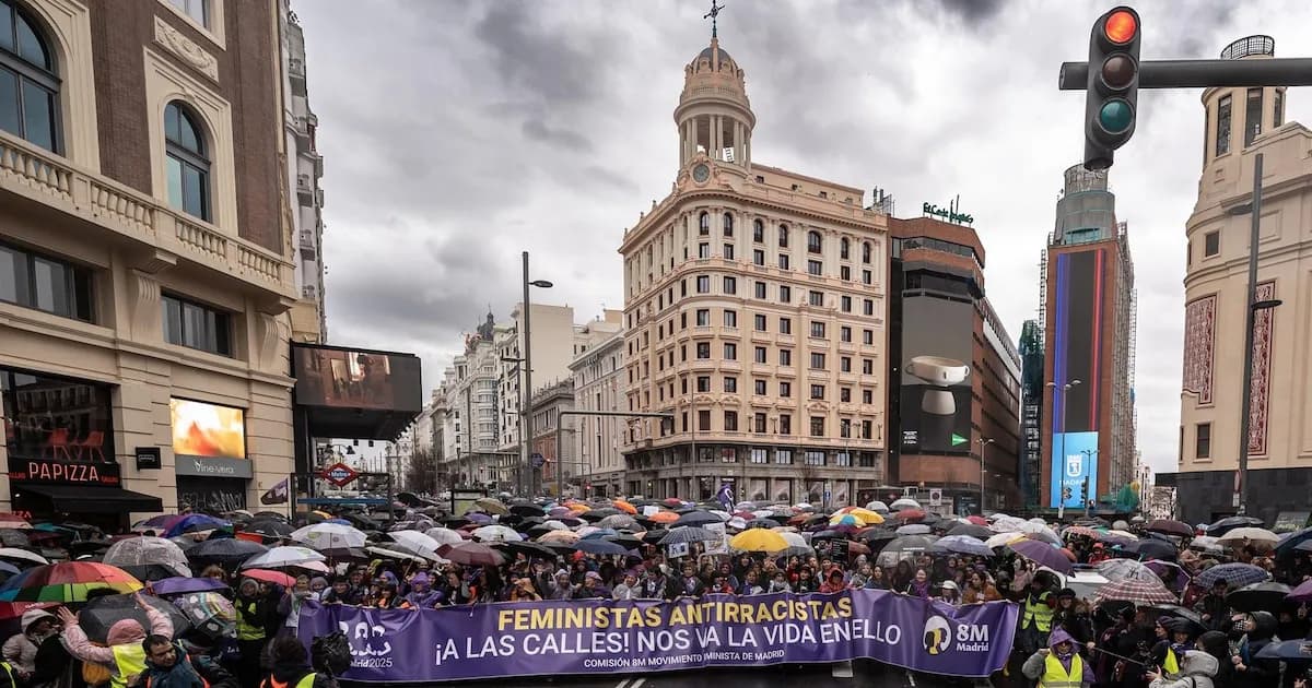 Feminismo en Madrid: Comisión 8M condena división en marchas y llama a la unidad