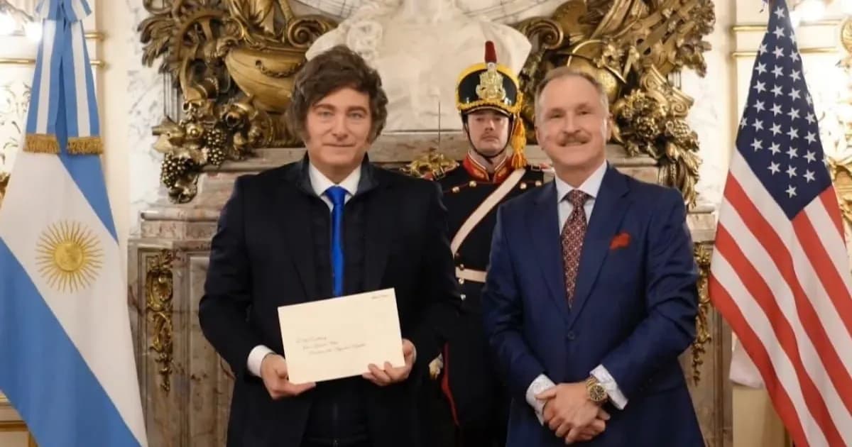 Milei se reúne con el embajador de EE.UU. en medio de la crisis en Medio Oriente