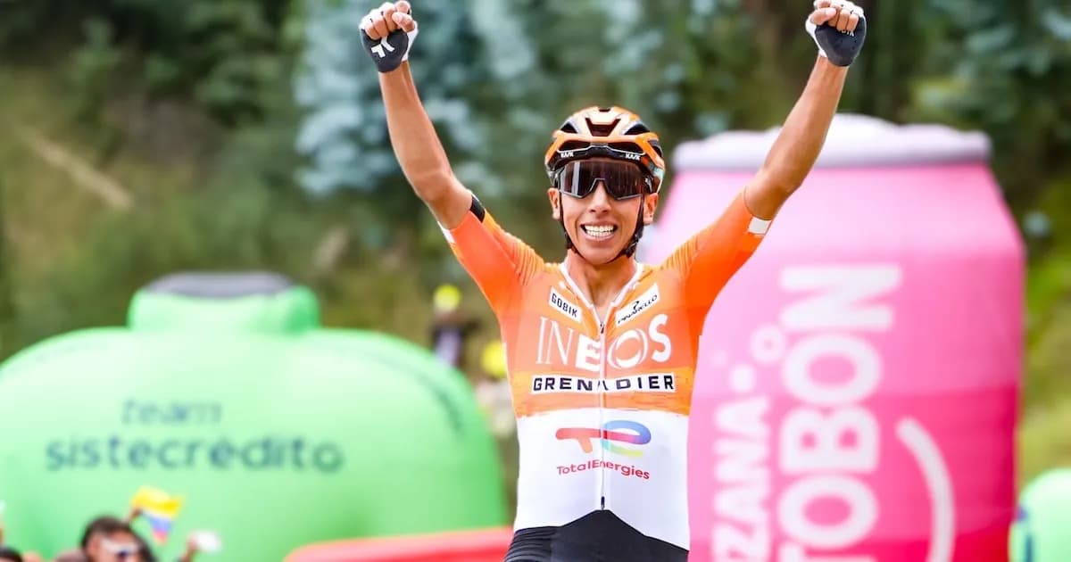 Egan Bernal nominado a los Premios Laureus por su notable regreso tras el accidente