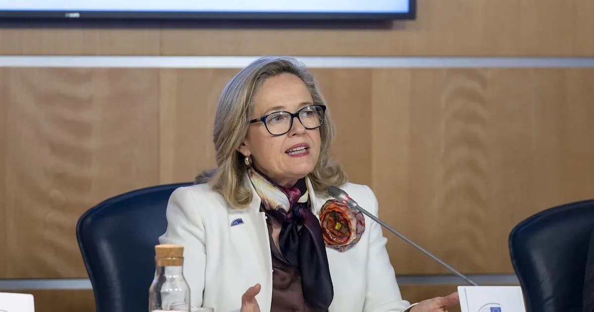 Calviño destaca la urgencia de reducir la dependencia de combustibles fósiles en Europa