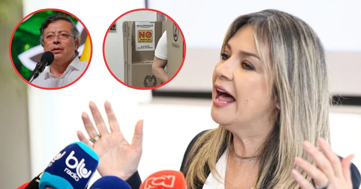 Vicky Dávila critica a Gustavo Petro por su uso del cargo presidencial en campaña electoral