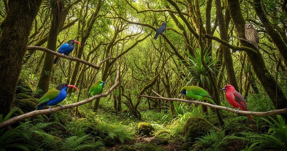 El cambio en la avifauna: aves grandes reemplazadas por especies menores en territorios indígenas
