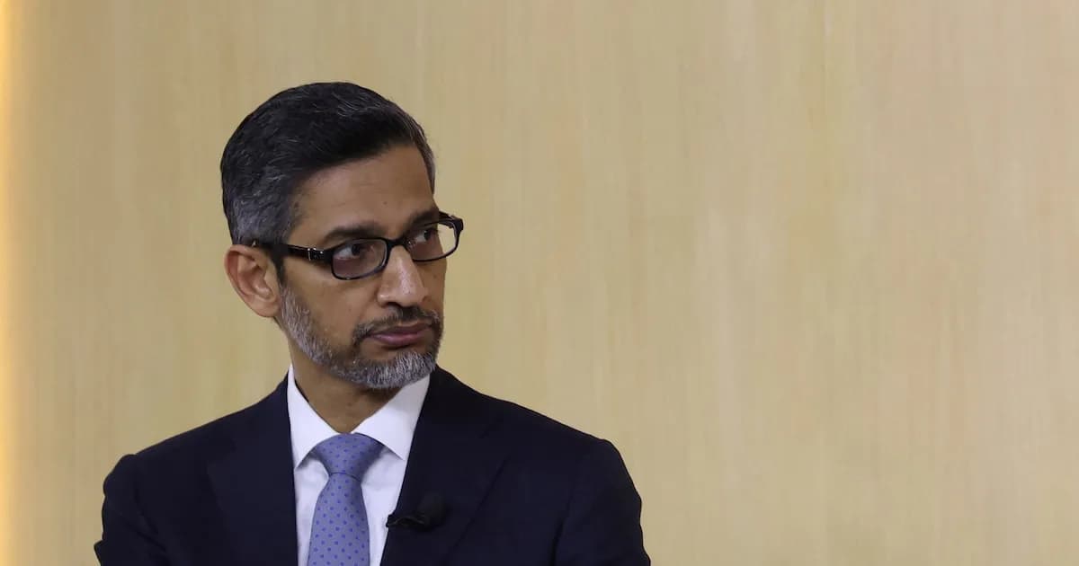 Sundar Pichai advierte sobre la brecha en inteligencia artificial y planes de Google para abordarla