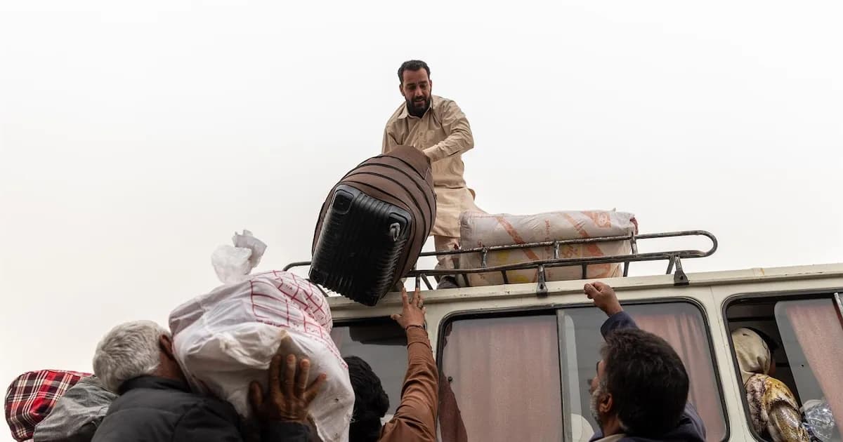 ACNUR activa "dispositivos de emergencia desde Irán y Afganistán hasta Líbano y Siria" ante la crisis regional