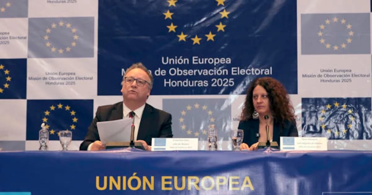 La UE asegura que las elecciones en Honduras fueron transparentes y sin irregularidades