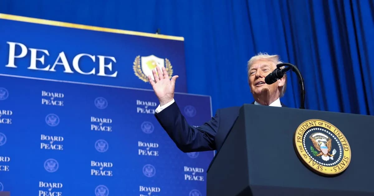 Trump destina 10.000 millones de dólares para la reconstrucción de Gaza a través de la Junta de Paz