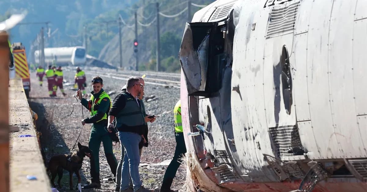 Accidente en Adamuz: Investigan posibles fallas en infraestructuras ferroviarias