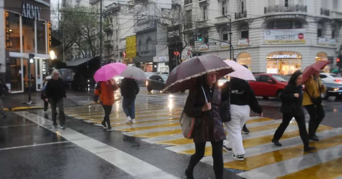 Alerta amarilla: se esperan lluvias y tormentas en el AMBA y otras provincias del país