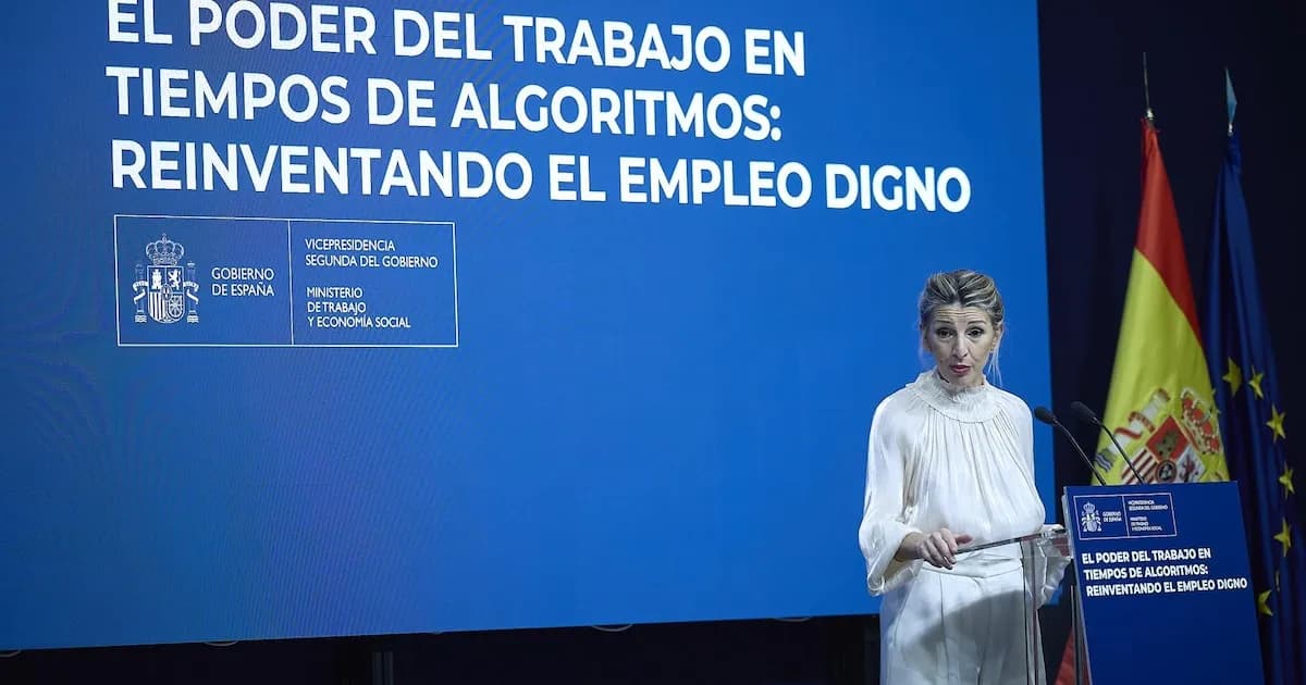 Yolanda Díaz convoca a actores sociales para abordar crisis en Oriente Medio