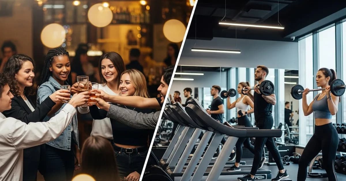 Nuevas tendencias: generación Z y millennials eligen el ejercicio sobre el alcohol en EE.UU.