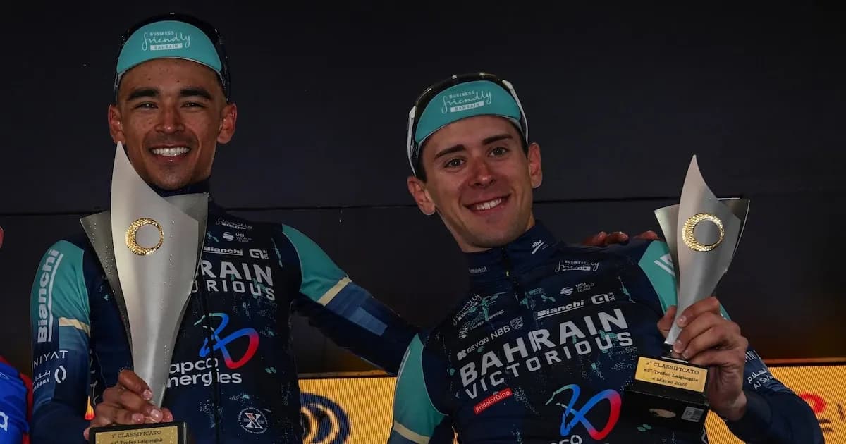 Santiago Buitrago se impone en el Trofeo Laigueglia y marca su primer triunfo del año
