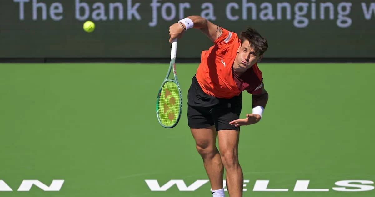 Masters 1000 de Indian Wells: Ugo Carabelli avanza y Navone se despide en un emocionante partido