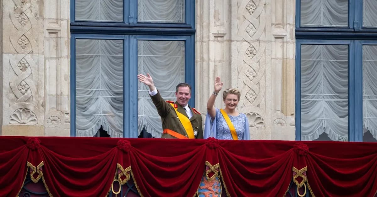 Los Grandes Duques de Luxemburgo comienzan su visita oficial a España