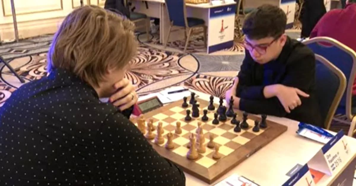 Faustino Oro a un paso de ser el gran maestro más joven en ajedrez