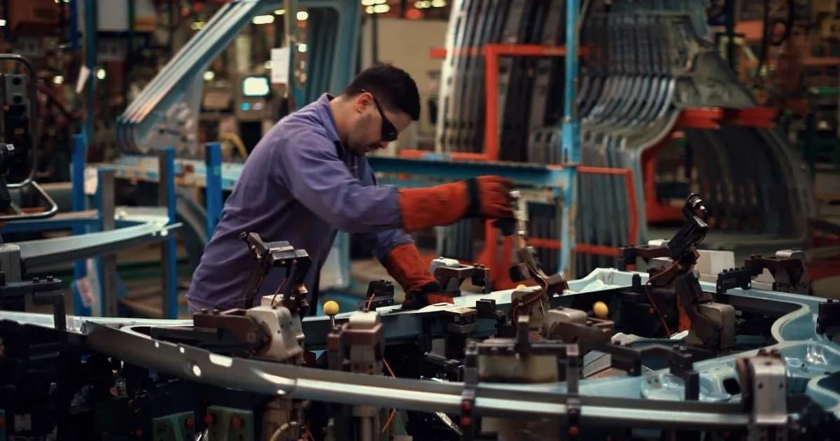 La industria manufacturera registra su séptima caída anual, pero repunta en enero