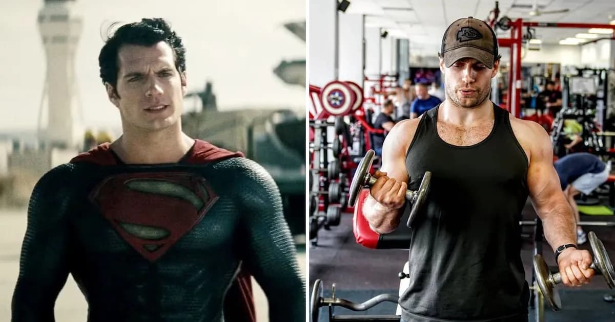 Henry Cavill y su método de entrenamiento para un físico impresionante