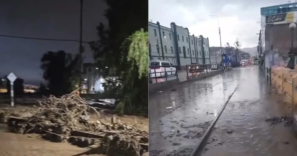 Arequipa: Destrucción de vía férrea tras fuertes lluvias genera alarma