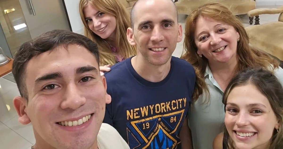El emotivo mensaje de la familia de Nahuel Gallo tras su liberación en Venezuela