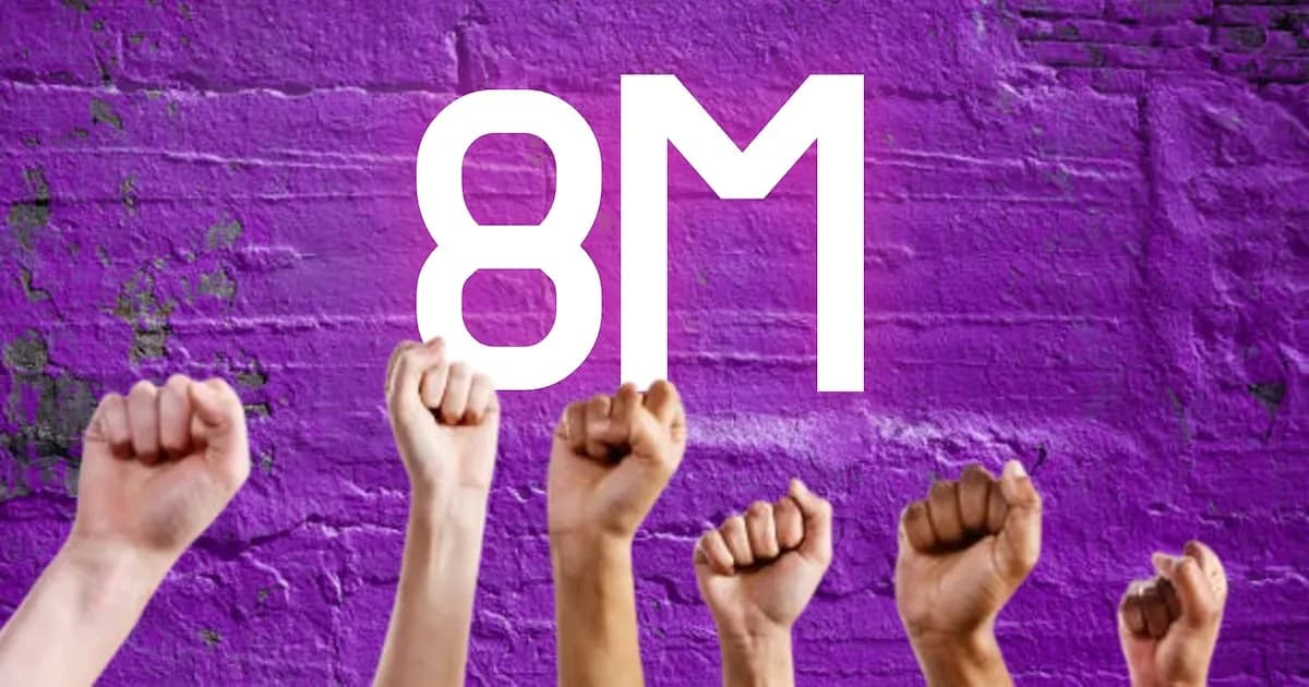El color morado: símbolo de lucha y reivindicación en el 8M