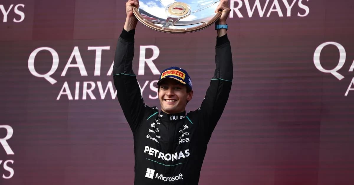 Victoria contundente de Russell en Australia; Alonso sufre dos abandonos