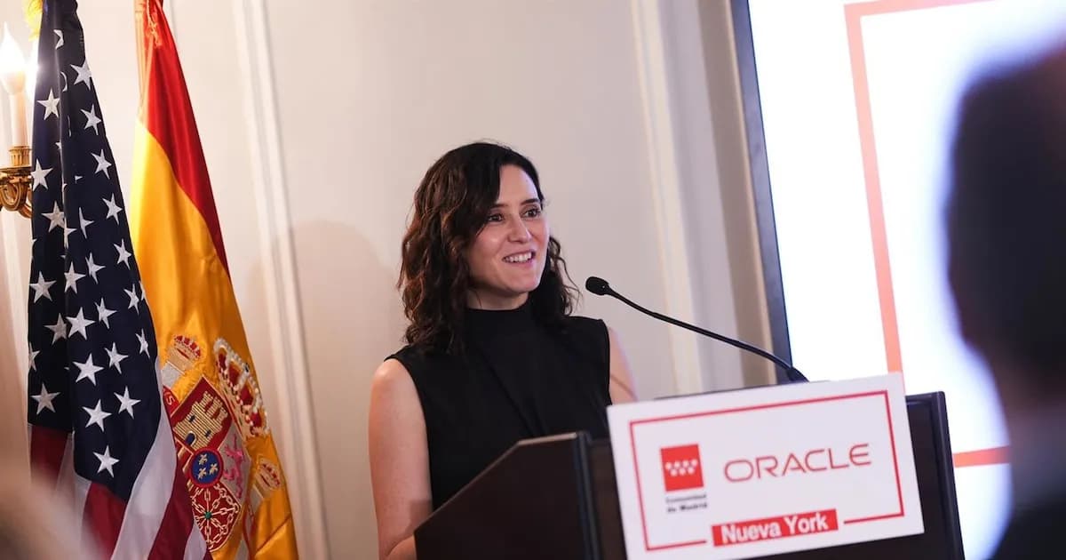 Estados Unidos agradece a Ayuso por la Medalla Internacional de la Comunidad de Madrid