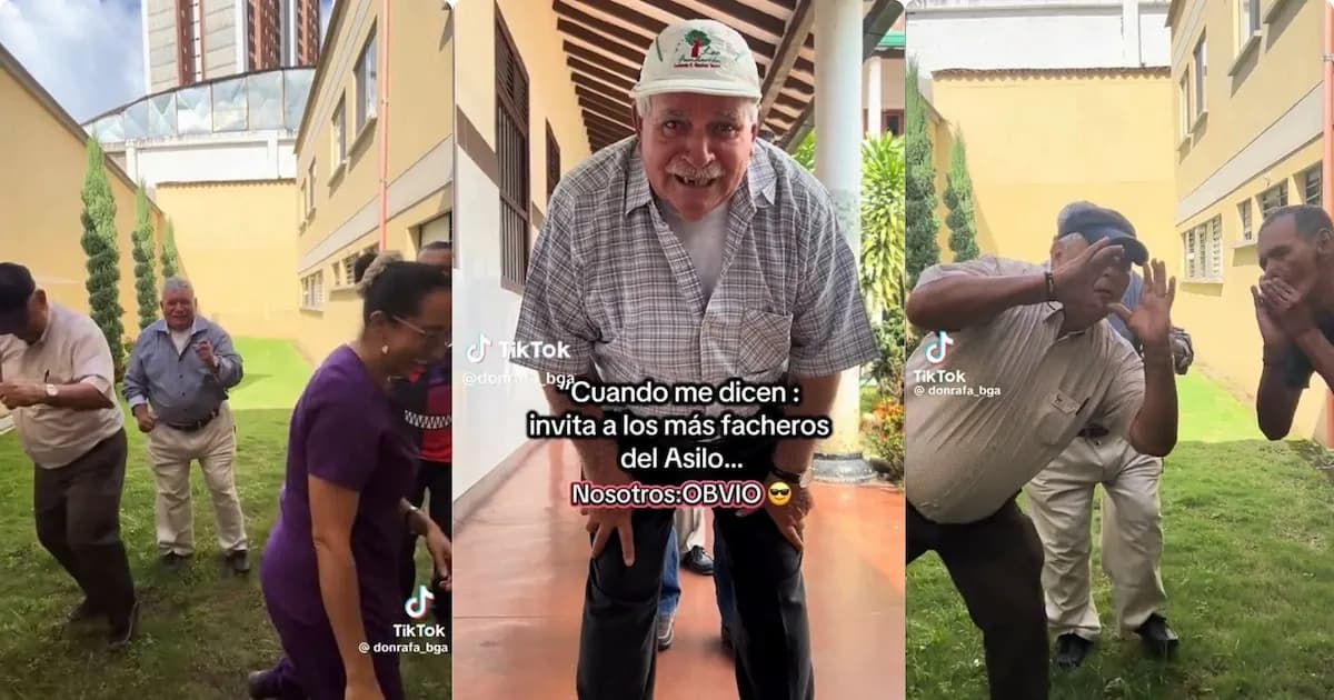 Adultos mayores de Bucaramanga se viralizan en TikTok con sus bailes para recaudar fondos