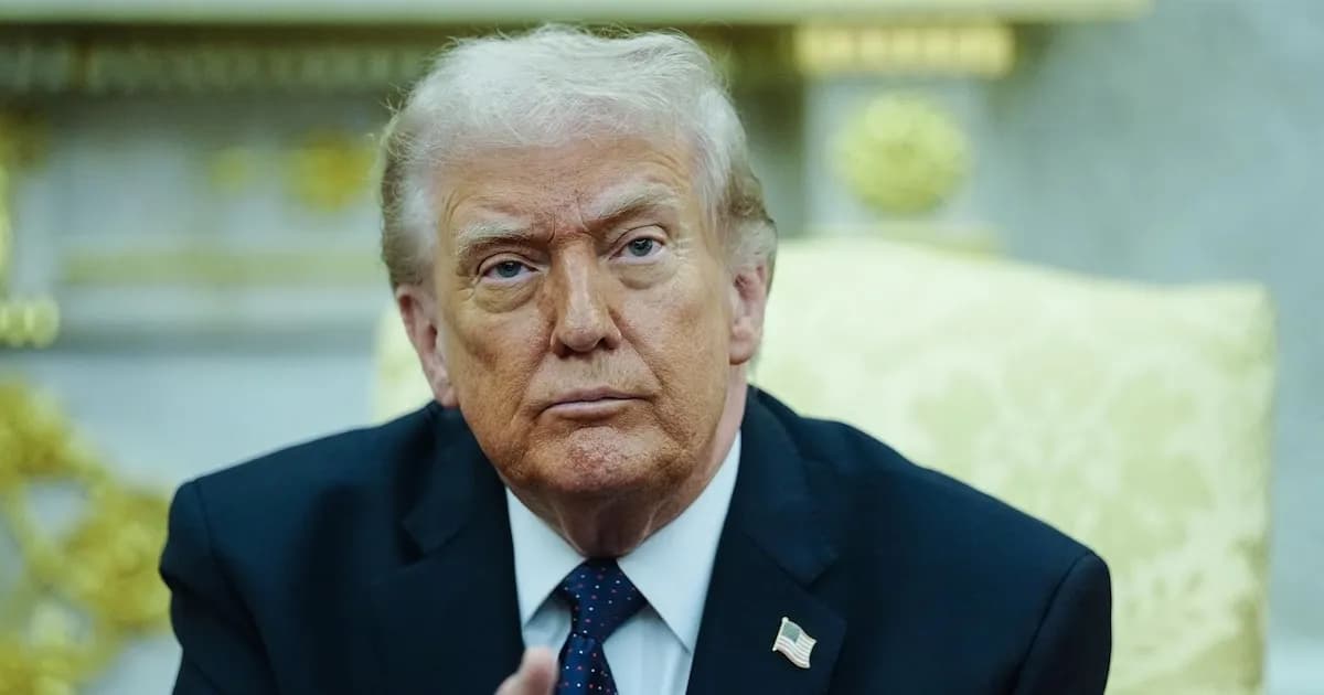 Trump asegura que conflicto con Irán está casi resuelto y reacciona el mercado