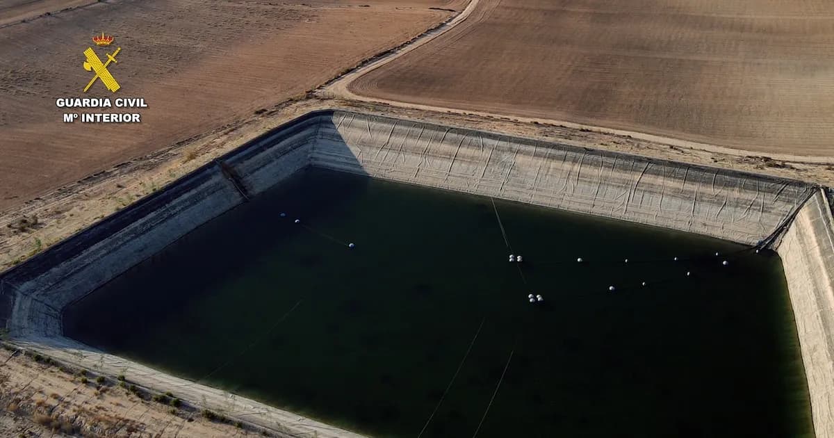 Operación Zahorí: la Guardia Civil descubre más de 900 pozos ilegales en España