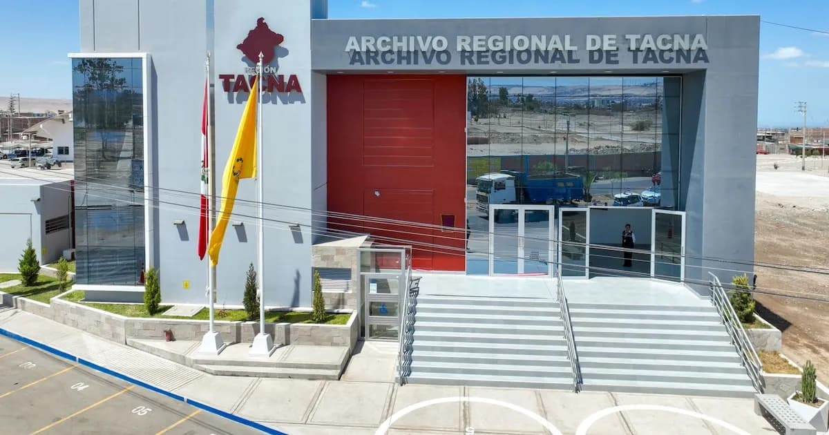 Tacna presenta su nuevo Archivo Regional, un legado de 380 años de historia