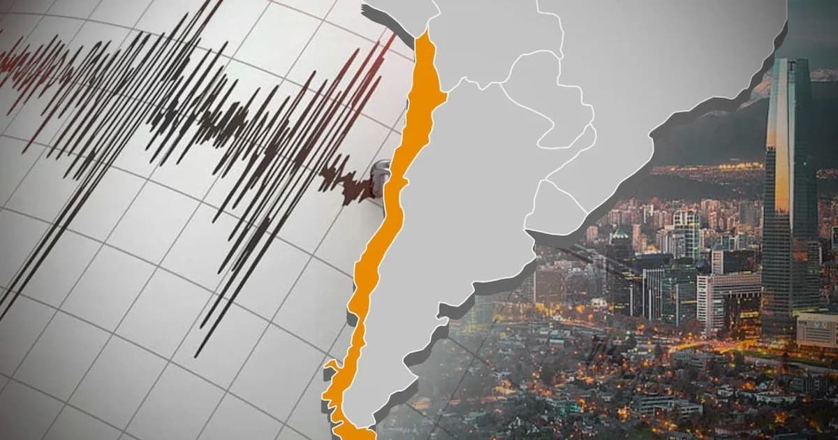 Chile registra un sismo de magnitud 4.1 en Navidad