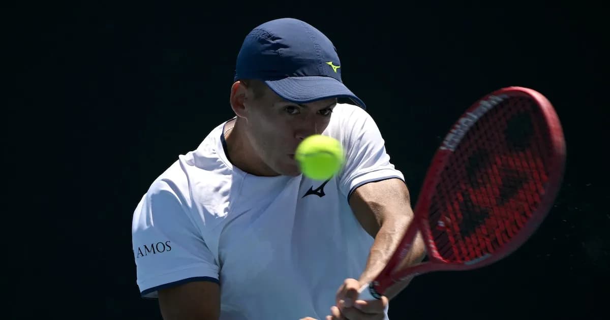 Sebastián Báez se despide de Indian Wells tras caer ante Medvedev