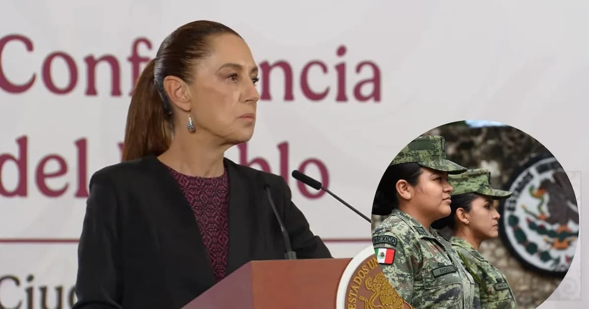 Sheinbaum promete atención a denuncias de abuso sexual en las Fuerzas Armadas