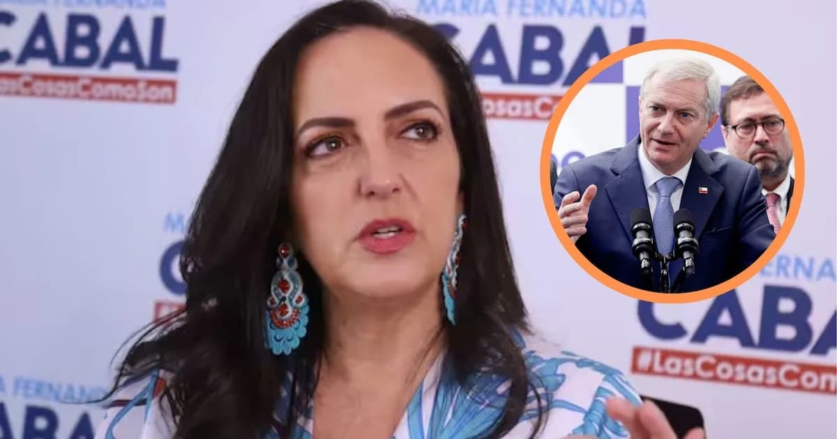 María Fernanda Cabal asistirá a la asunción de José Antonio Kast como presidente de Chile